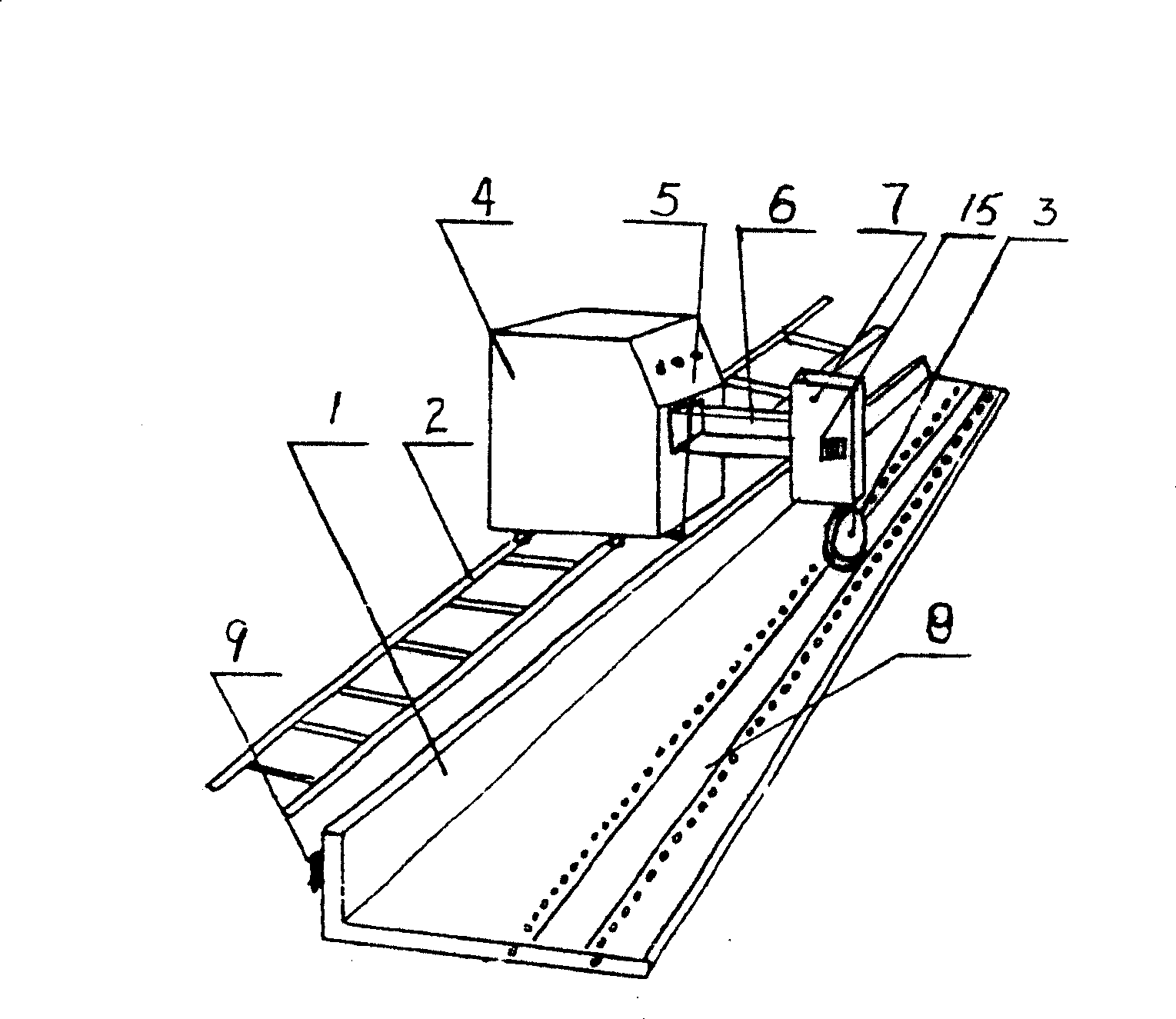 Continuous high-frequency welding machine and welding method