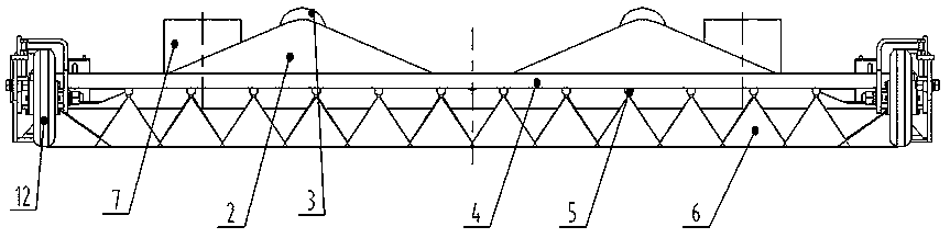 Gas-liquid two-phase washing suction nozzle and sanitation vehicle