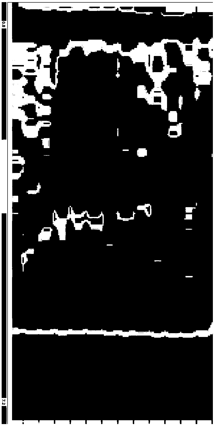 Crucible using silicon nitride film as resisting layer and used for pseudo-single crystal silicon cast ingot