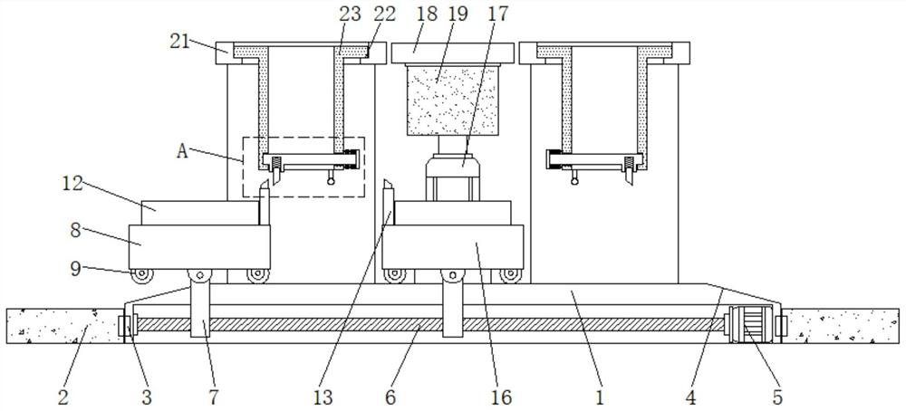 Shaping and alternating auxiliary cutting device for food detection