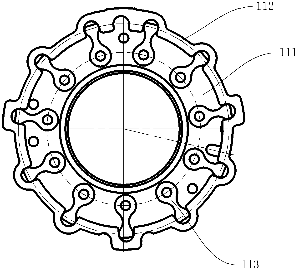 Electrically controlled variable geometrical turbocharger