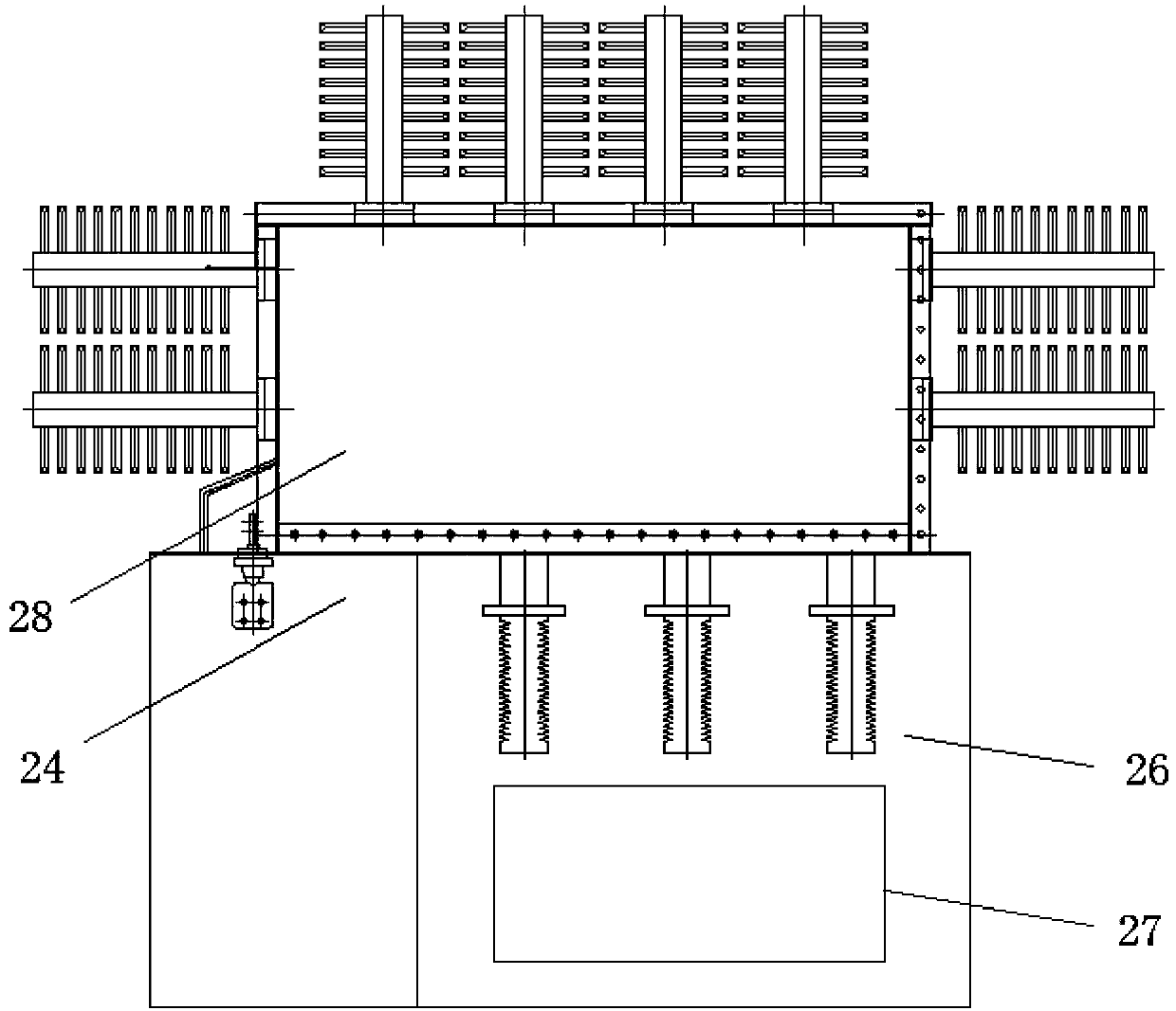 Remote operation sub-box combined transformer