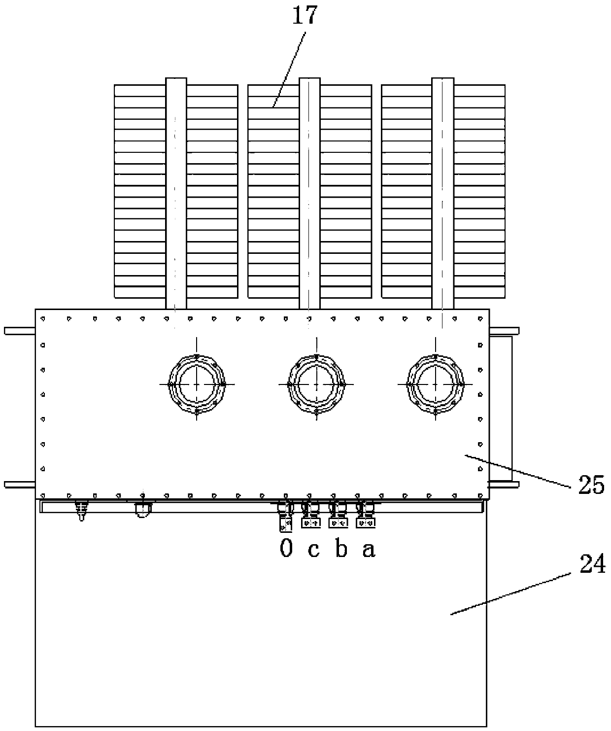 Remote operation sub-box combined transformer