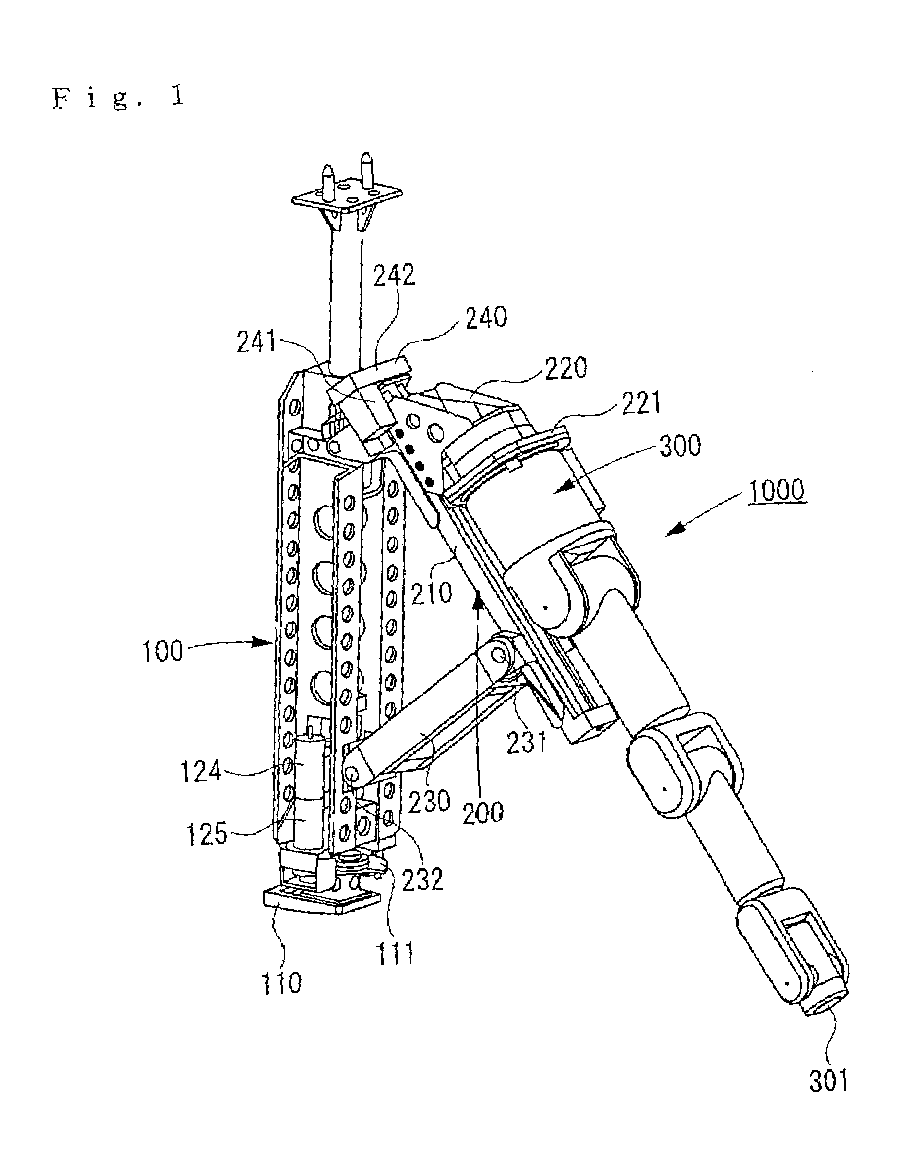 Tip tool guide apparatus and method for bringing in tip tool guide apparatus