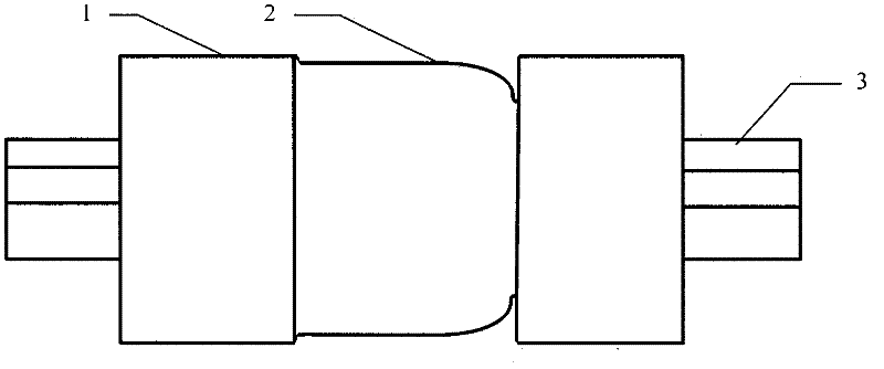 Forming roll for kitchen knives and using method