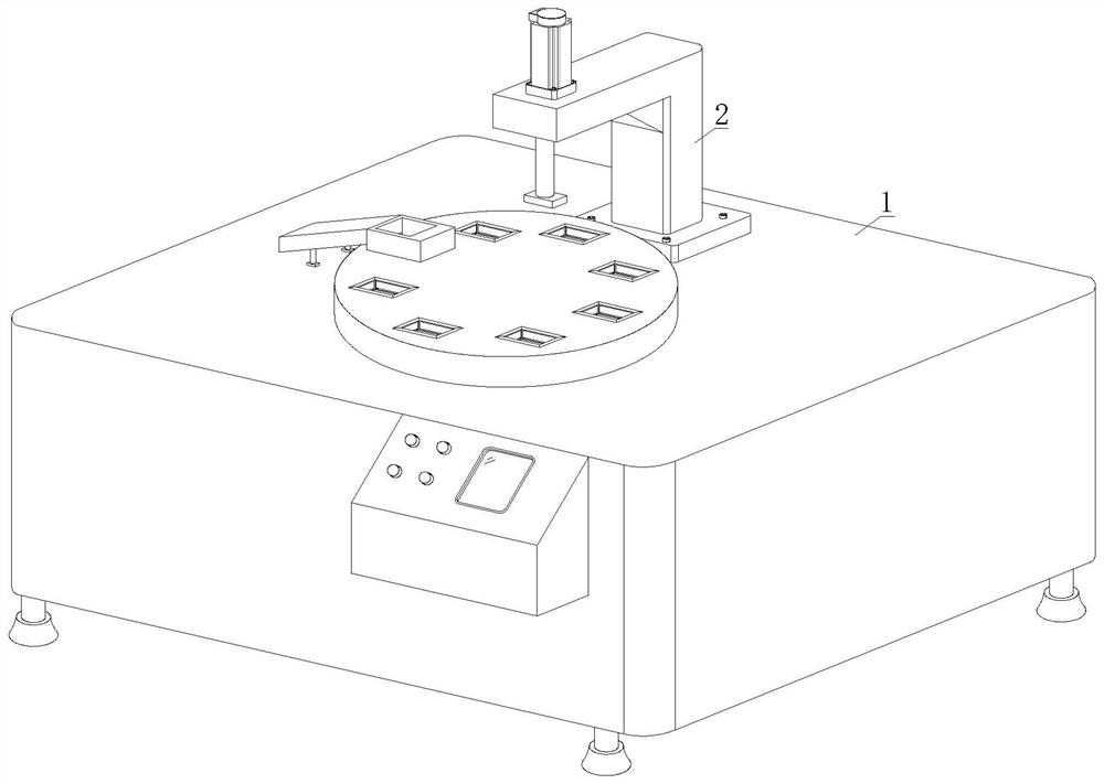 Anisotropic magnetoresistive head assembling equipment and implementation method thereof