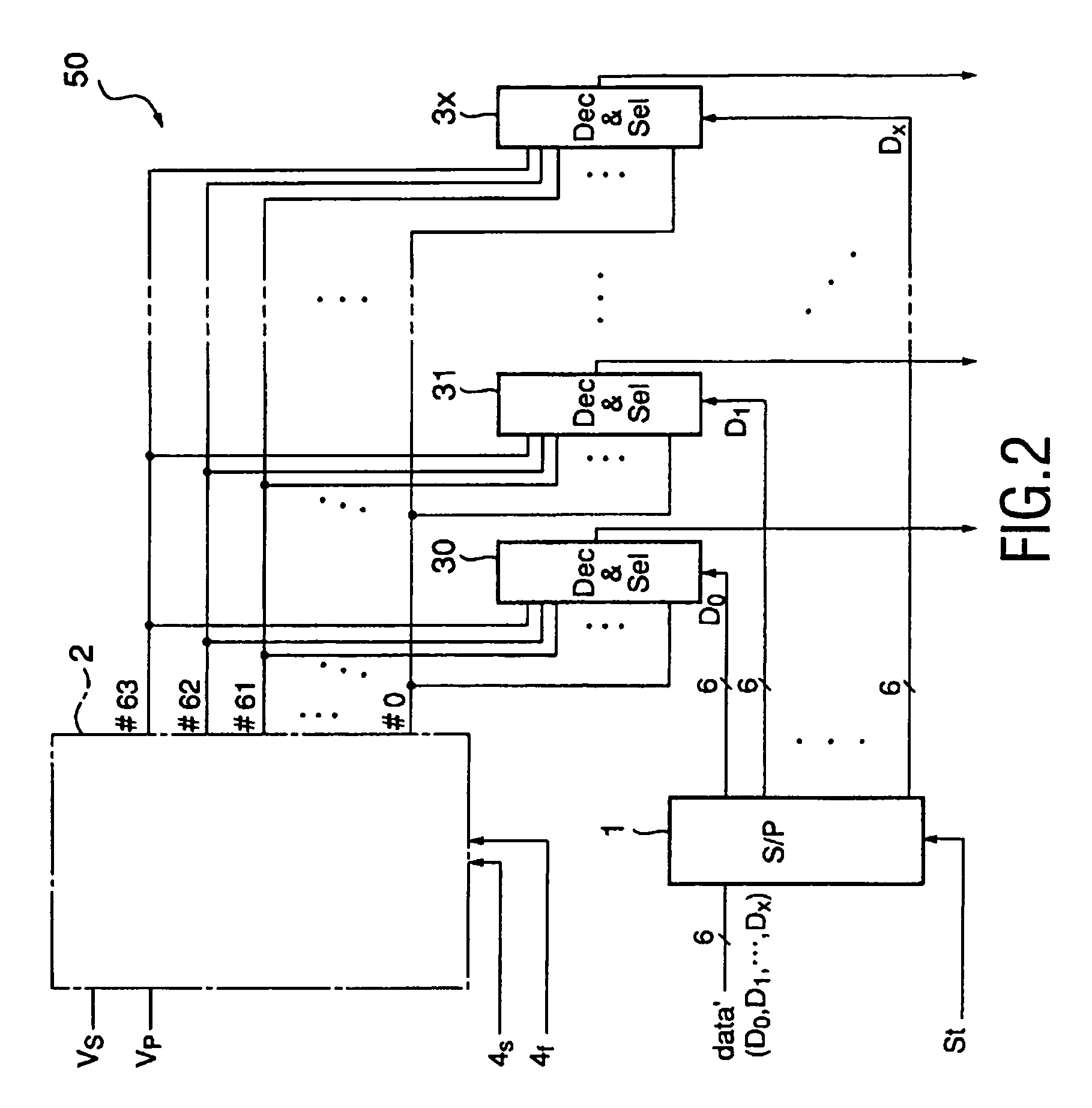 Column electrode driving circuit and voltage generating circuit for a liquid crystal display