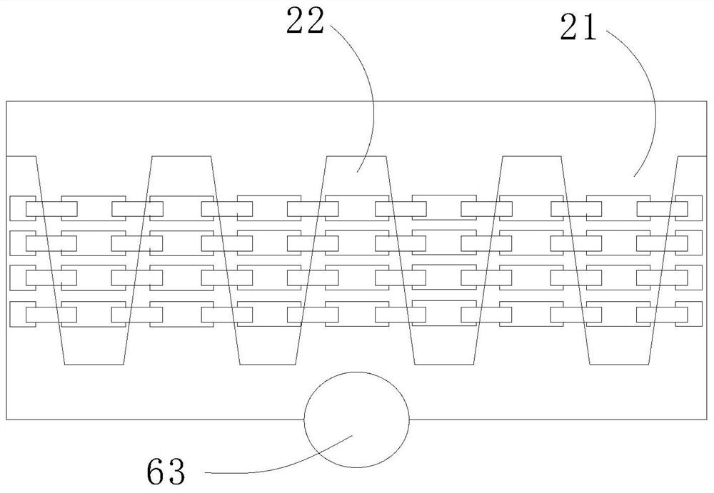 Indirect evaporative cooling heat dissipation system of data center