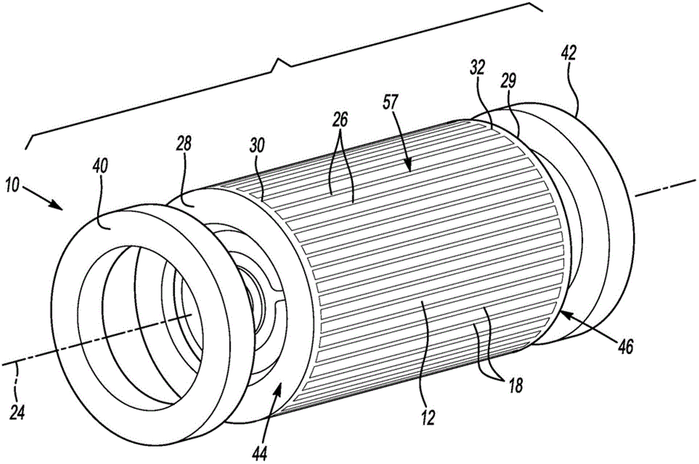 Induction rotor assembly and method of manufacturing same