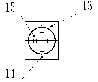 Laser far field divergence angle measurement method and device in satellite laser ranging