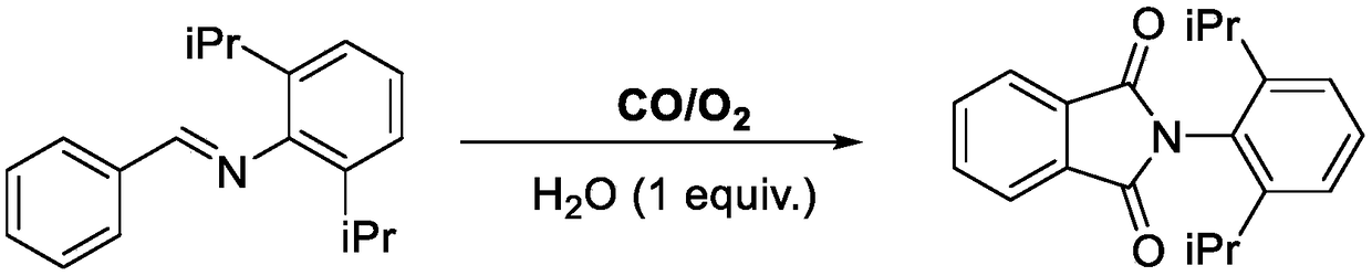 Method for constructing TNF-alpha inhibitor in one step by using imine as starting material