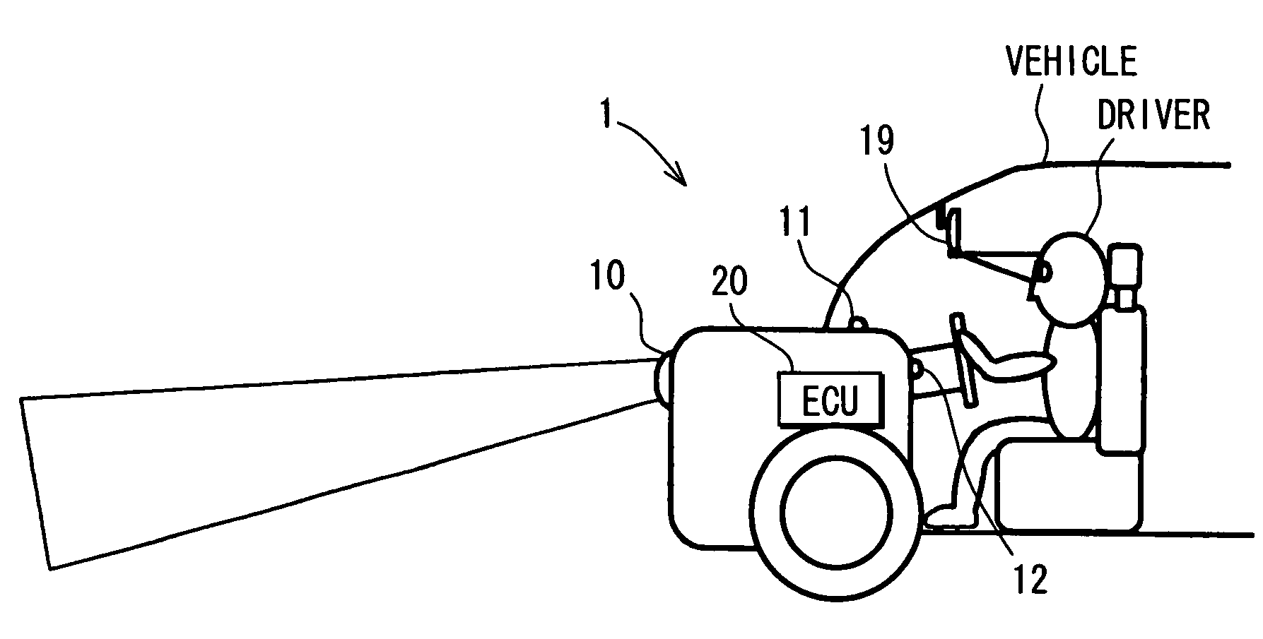 Automatic lighting device and method for controlling light