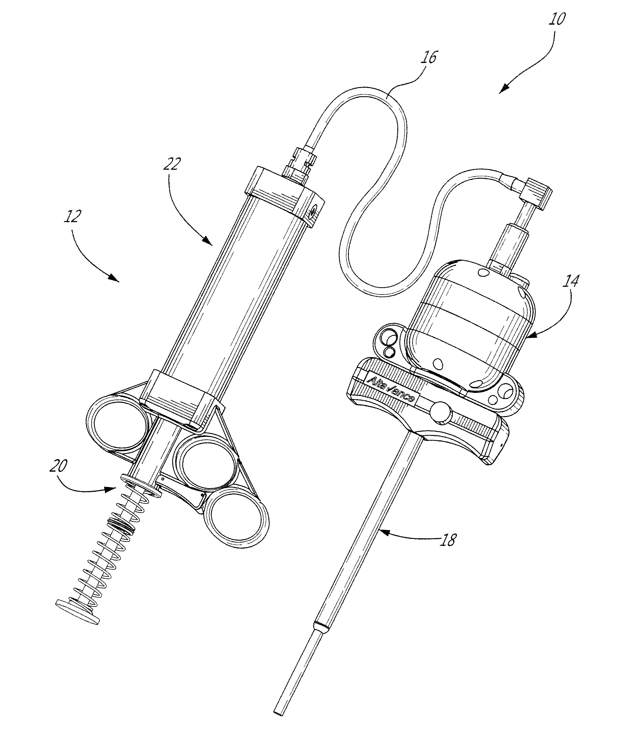 Bone cement injection device