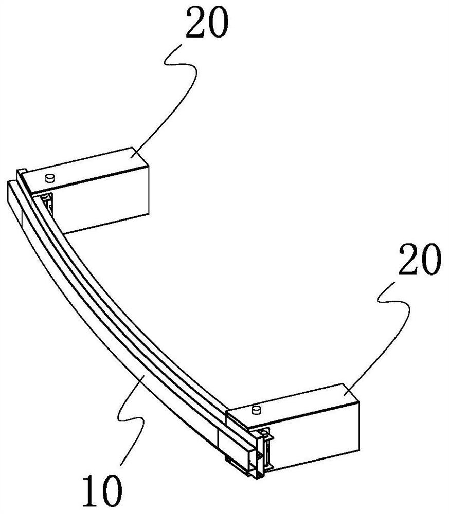 Automobile front anti-collision beam system