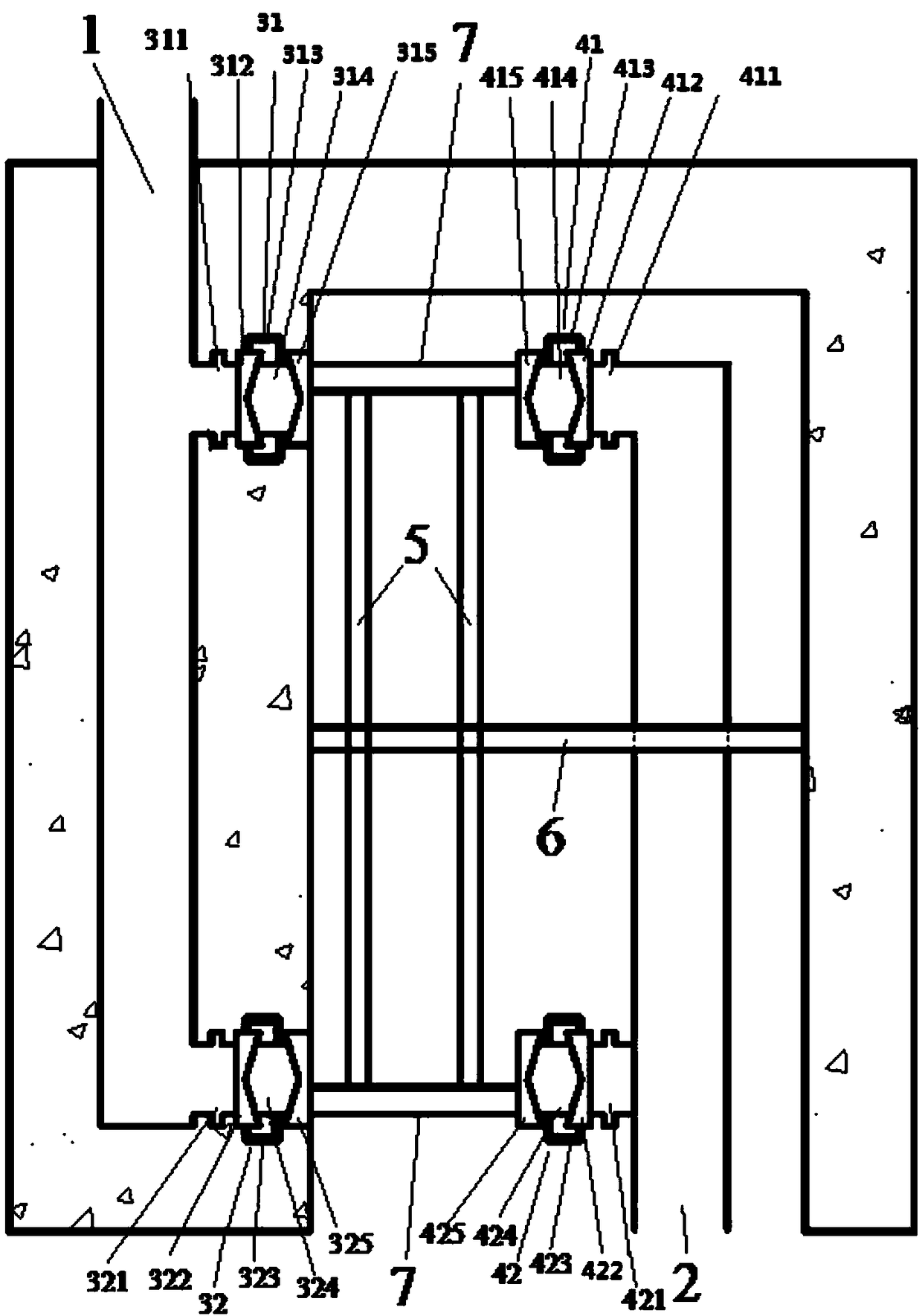 Small lever type energy-saving ship lift and operation method thereof