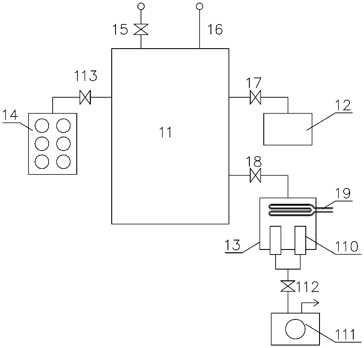 Low-carbon, oil-free high-speed vacuum pumping unit