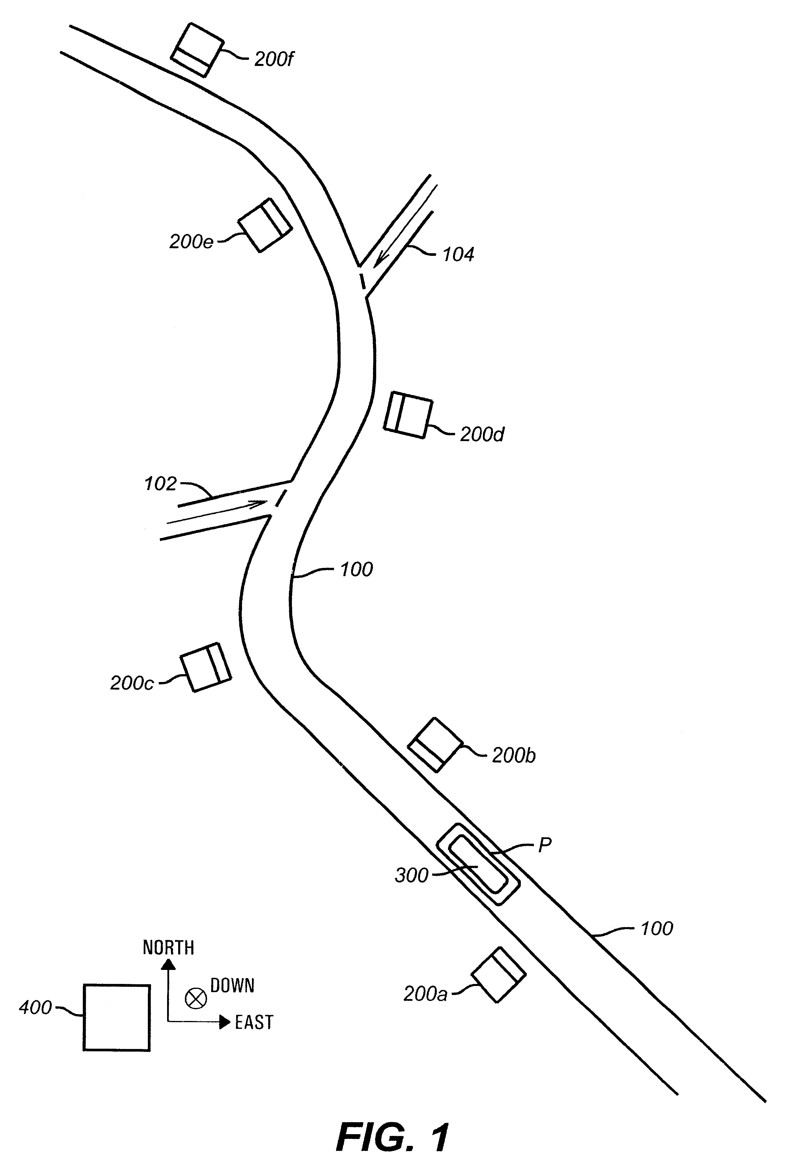 Method and apparatus for determining location of characteristics of a pipeline