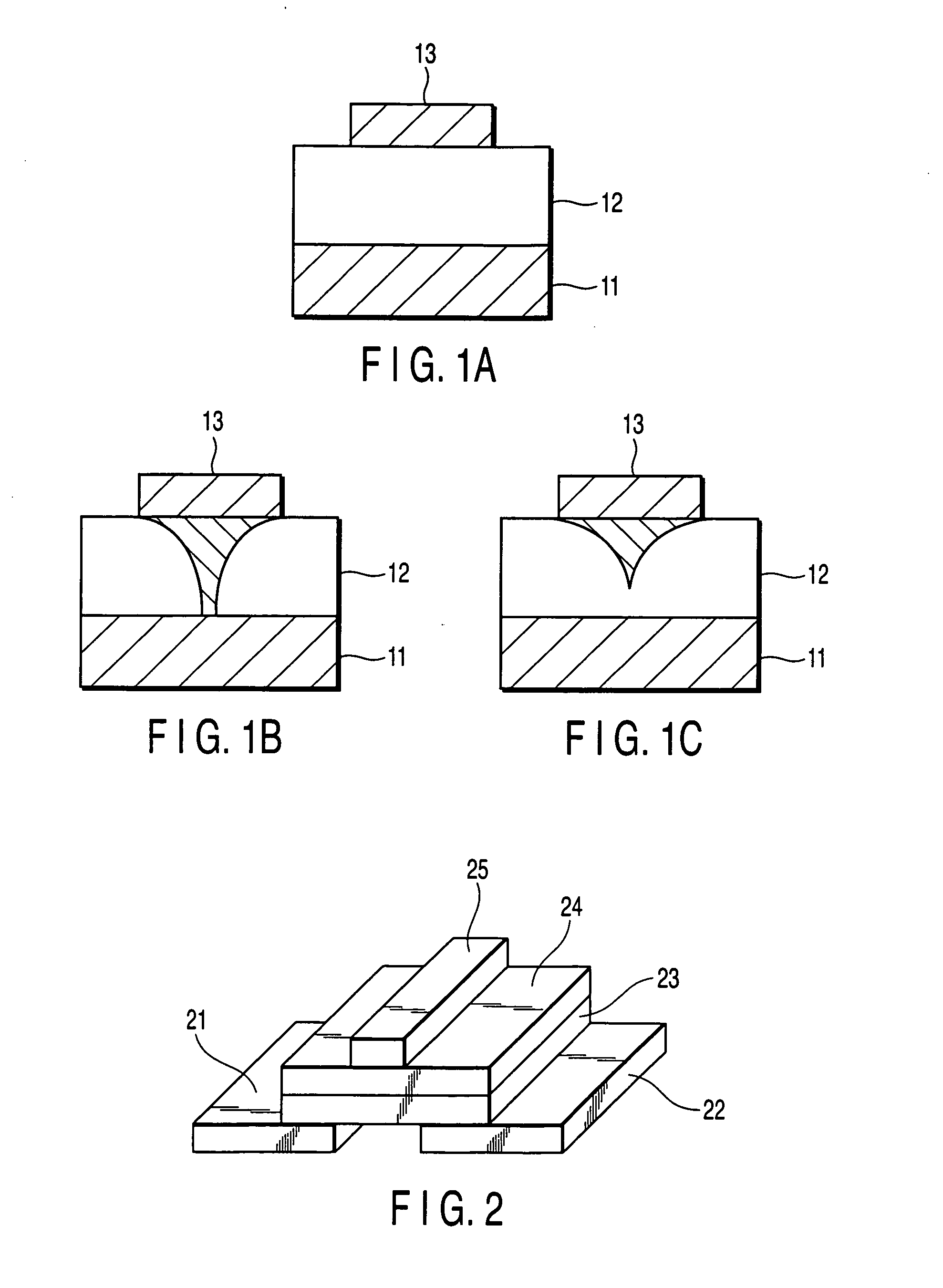 Switching element, line-switching device and logic circuit