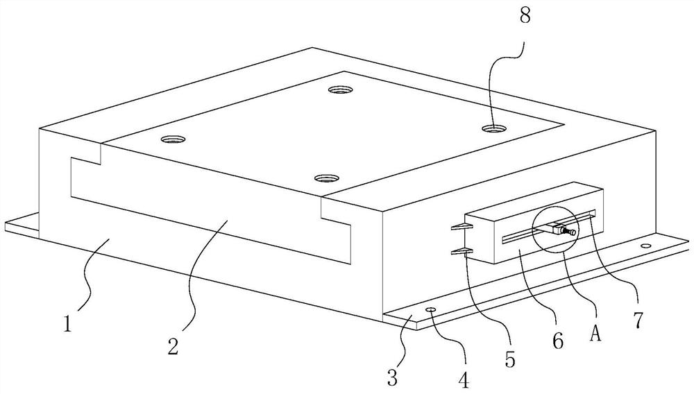 Aviation motor protection frame convenient to install