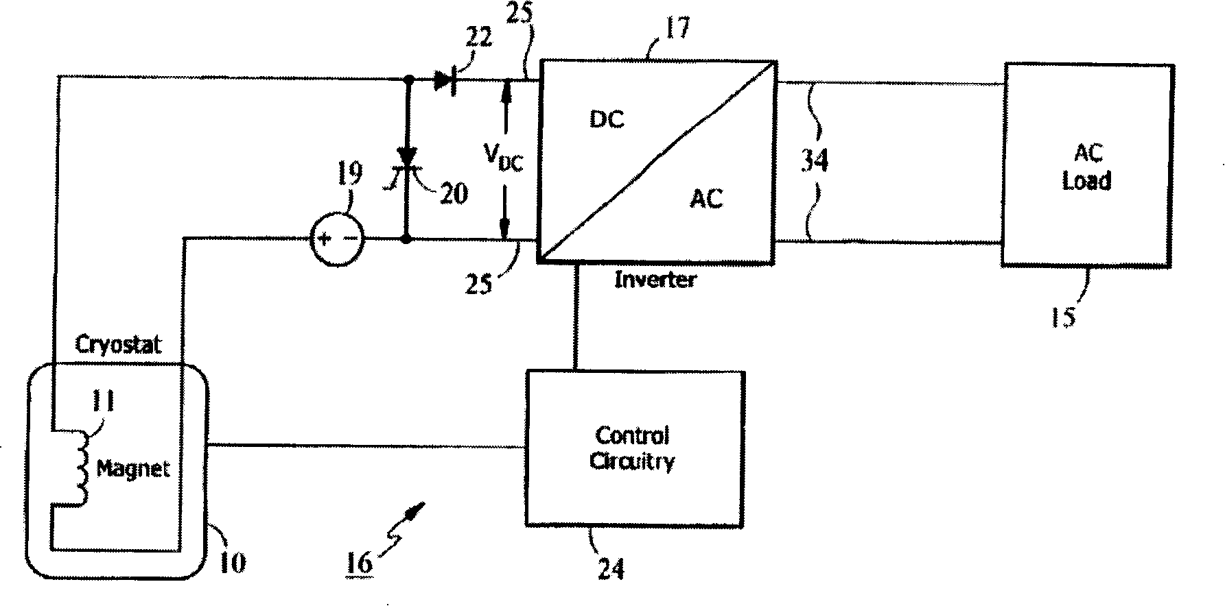 Superconductive energy storage system