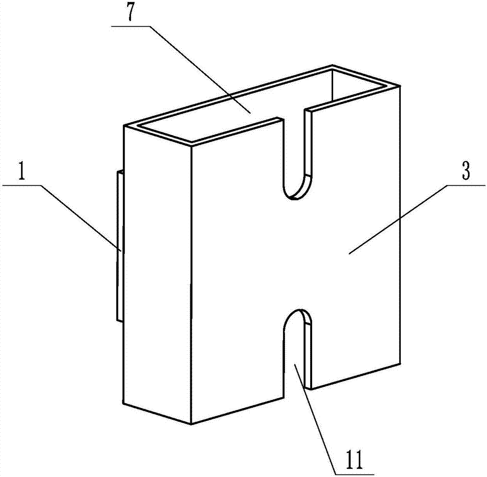 Through LED lamp with built-in light source