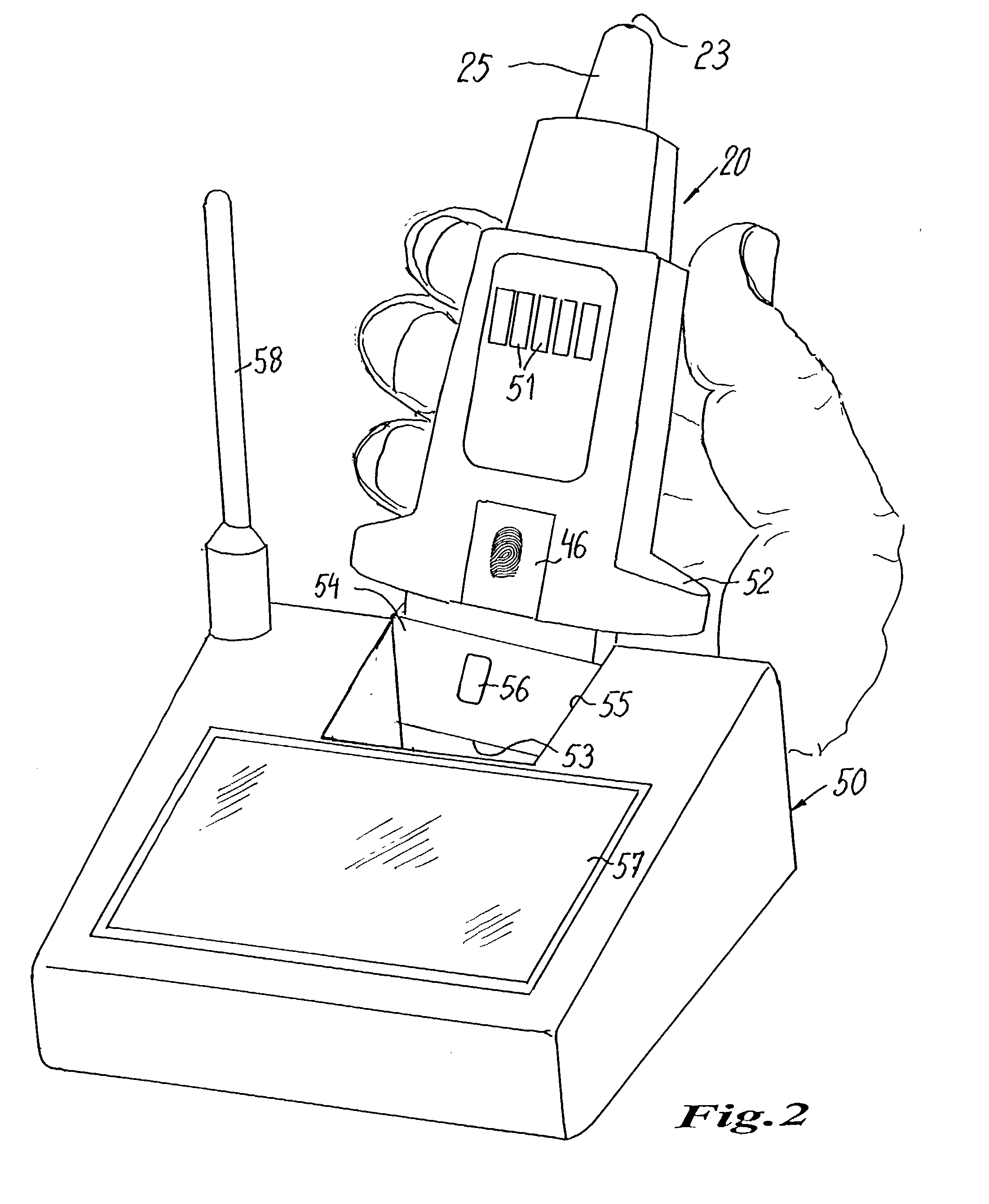 Dispenser for media