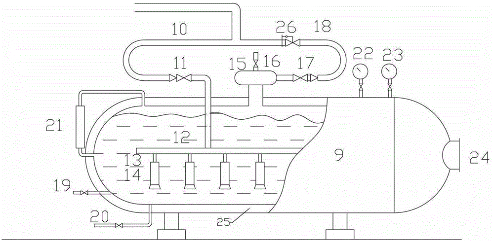 Novel superheated steam storing device and method