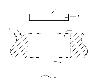 Packaging structure for glass sealing electronic component