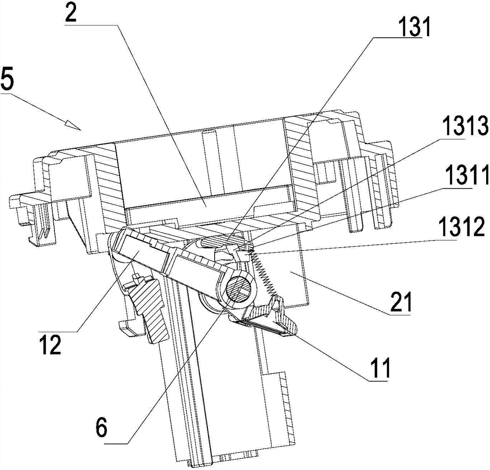 Free-control lifting rod assembly of drain valve