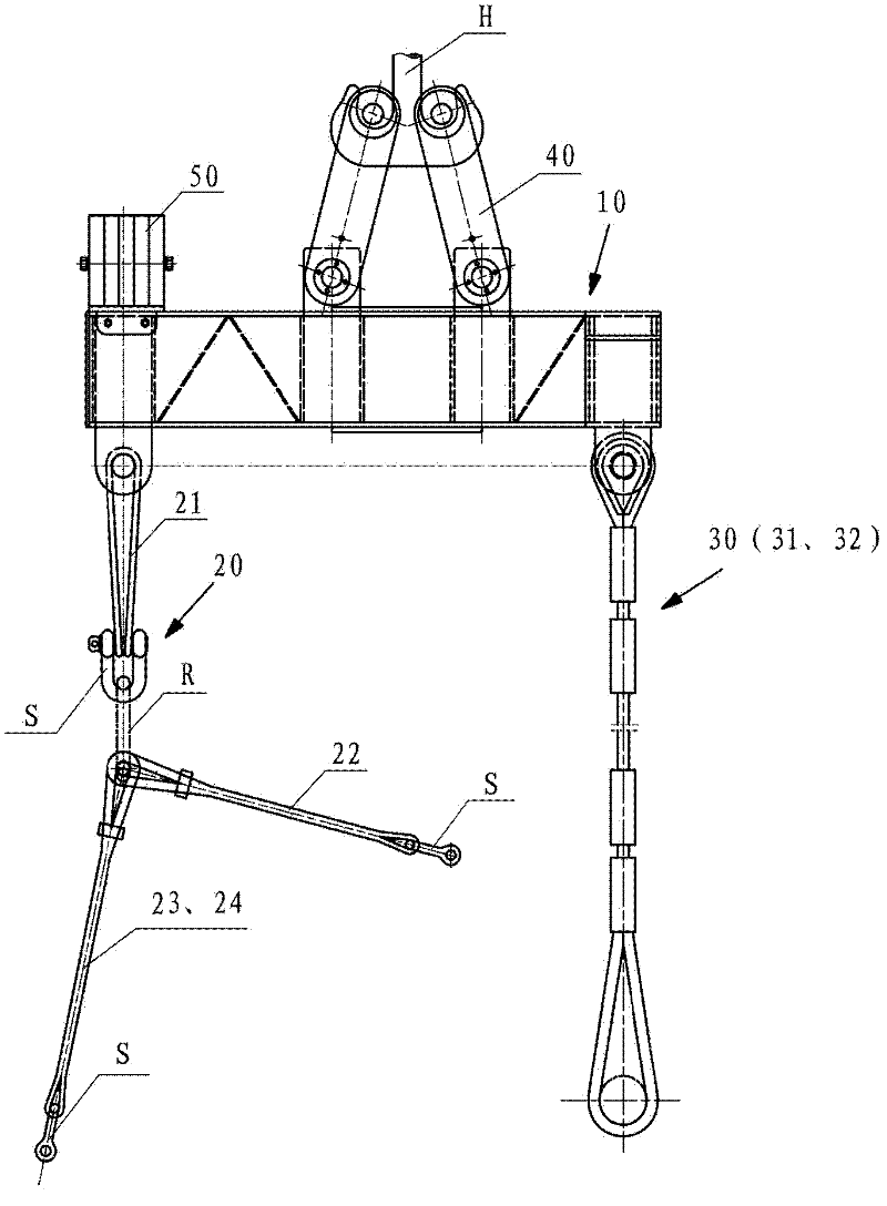 Hoisting device and hoisting method