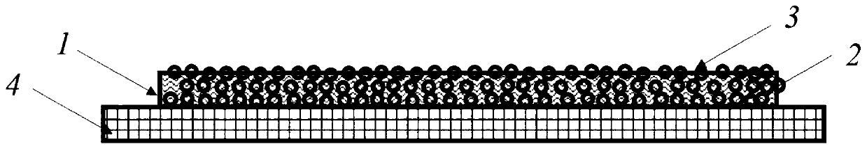 Anti-ultraviolet radiation thin film material and anti-ultraviolet radiation thin film for optoelectronic device and preparation method of anti-ultraviolet radiation thin film