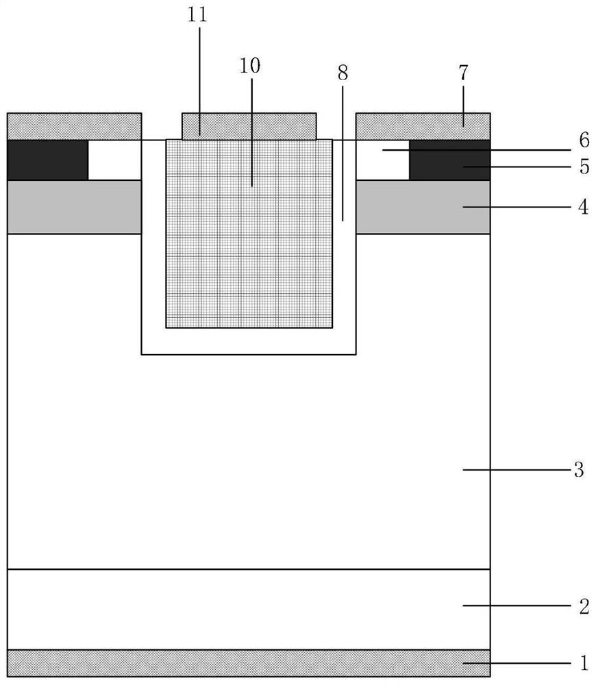 SiC MOSFET device integrating groove and body plane gate
