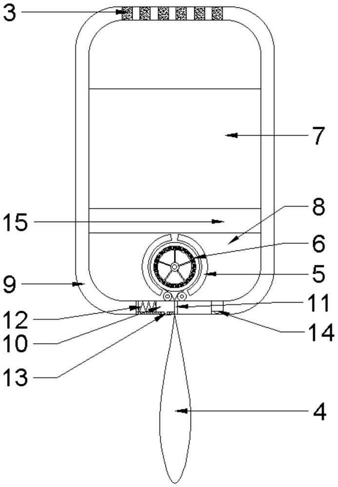 Electronic work card and management system thereof