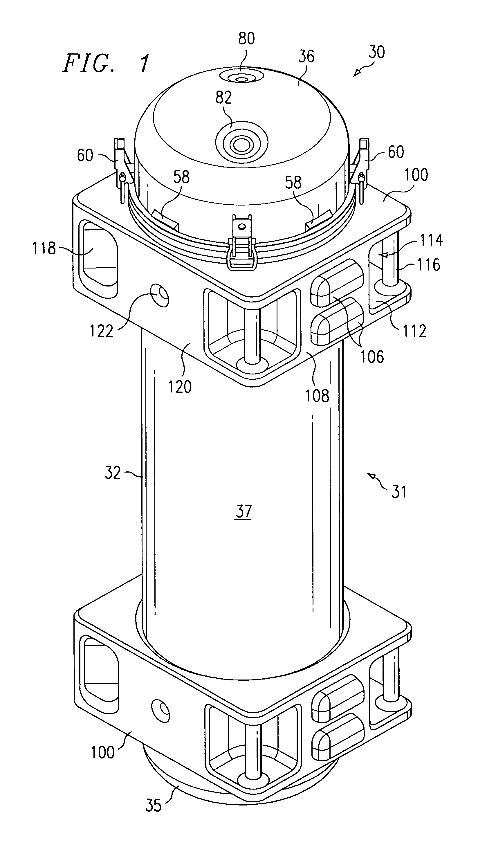 Ammunition shipping and storage container and method