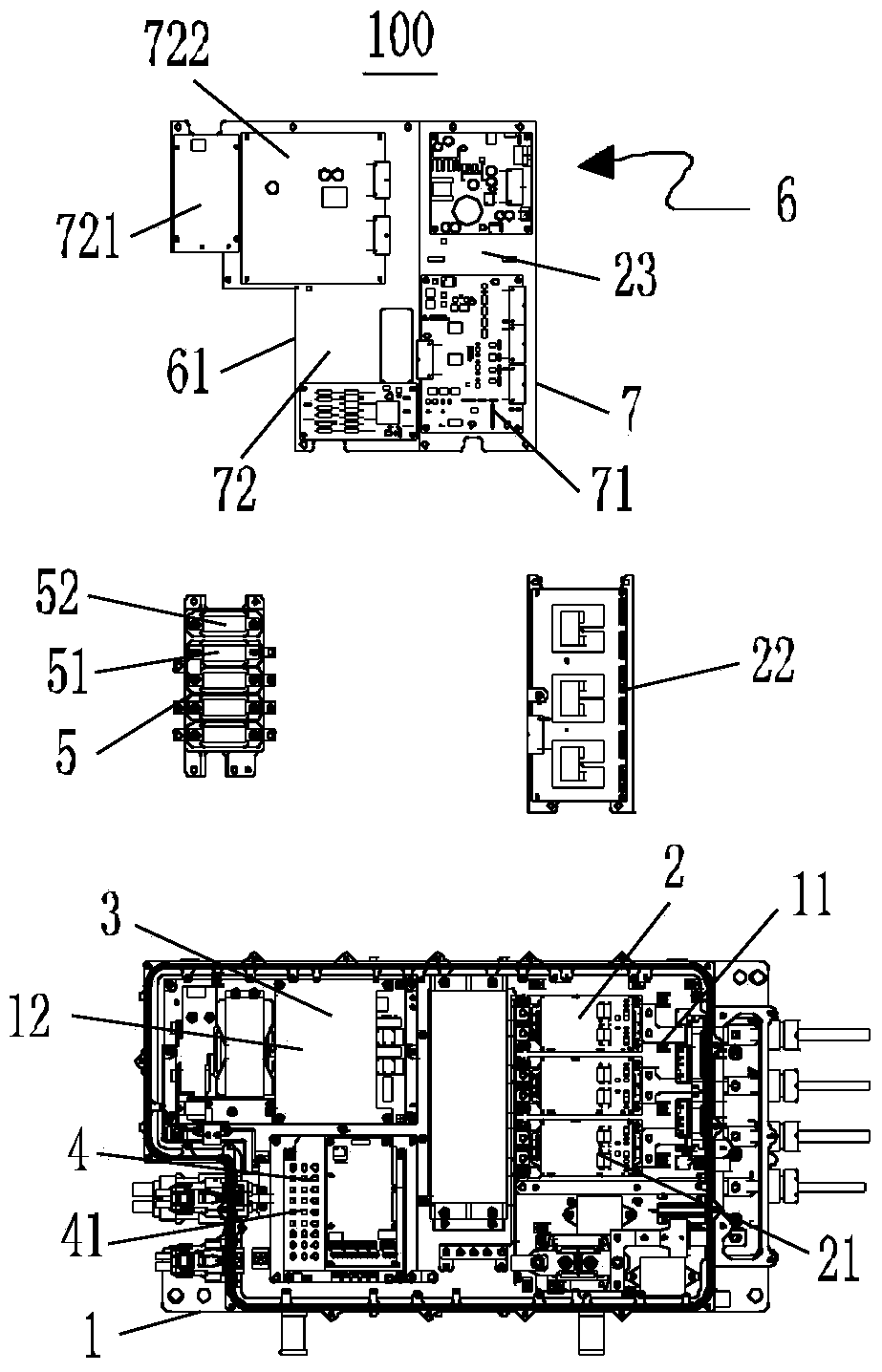 A mounting assembly for electric vehicles