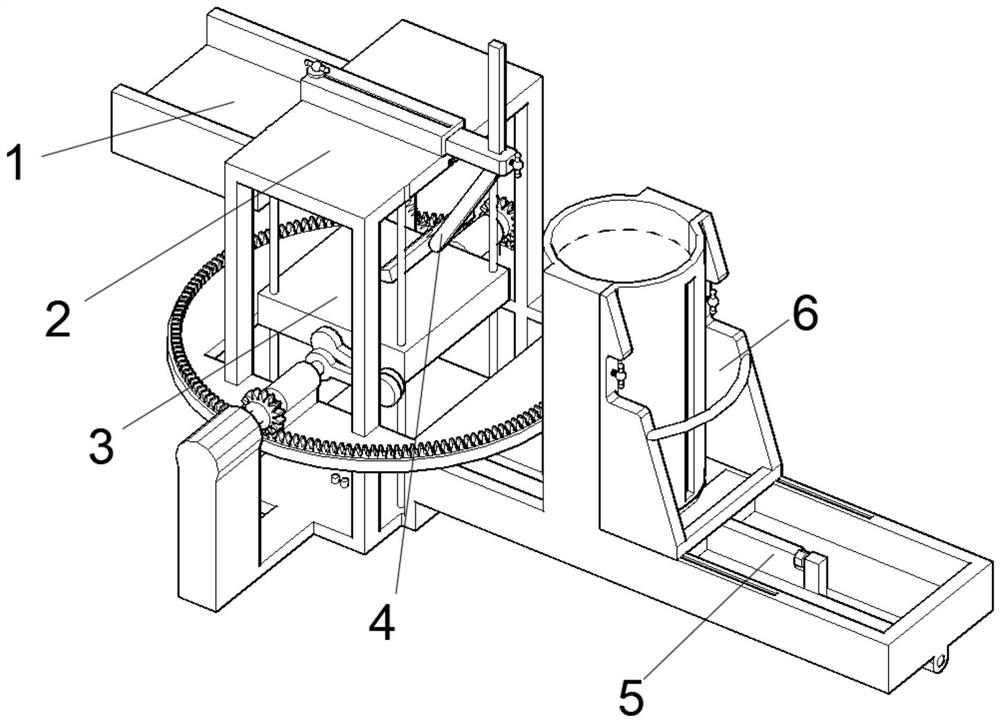 Up-and-down conveying device for metal circular plates with different thicknesses