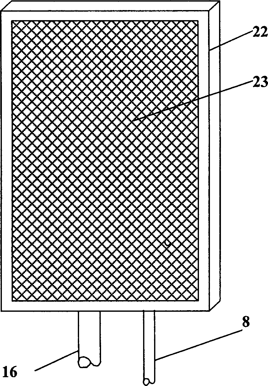 Method and equipment for treating slight polluted water by integrated adsorption and separation