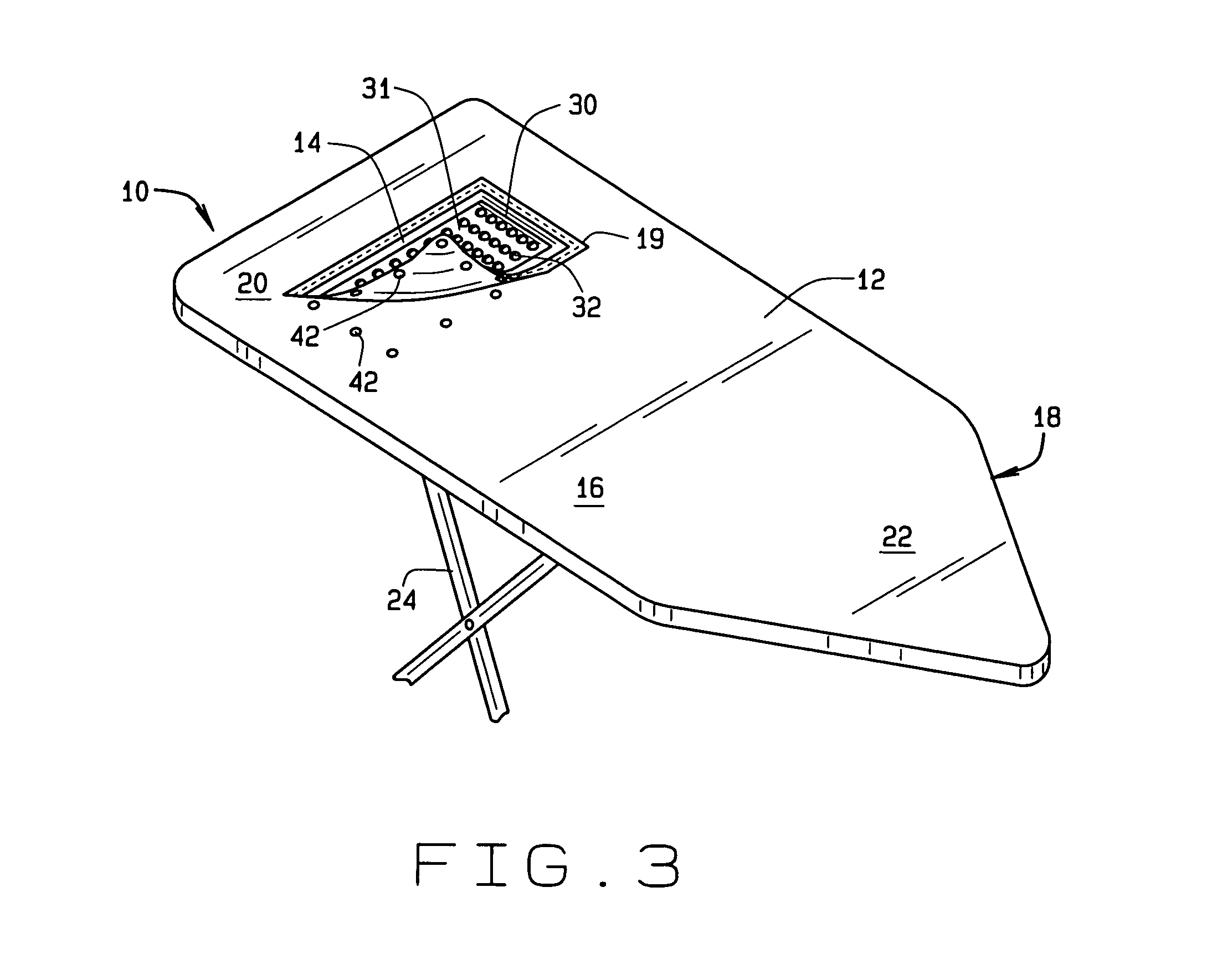 Ironing board cover with panel and methods of use