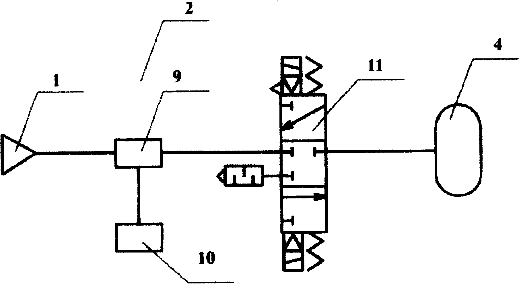 Air spring vibration insulating foundation with gas lubrication unit