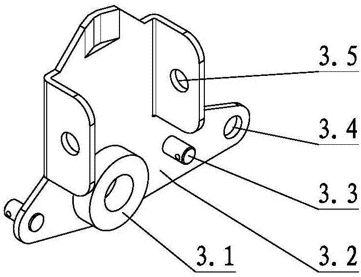 Brake-linkage stepless speed change control handle returning mechanism