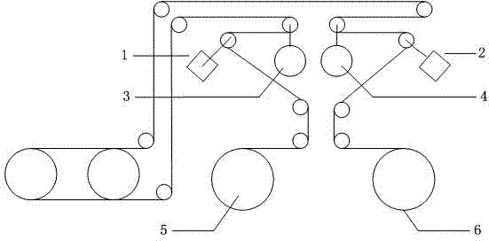 Tension control system and control method for multi-wire cutting of silicon wafer