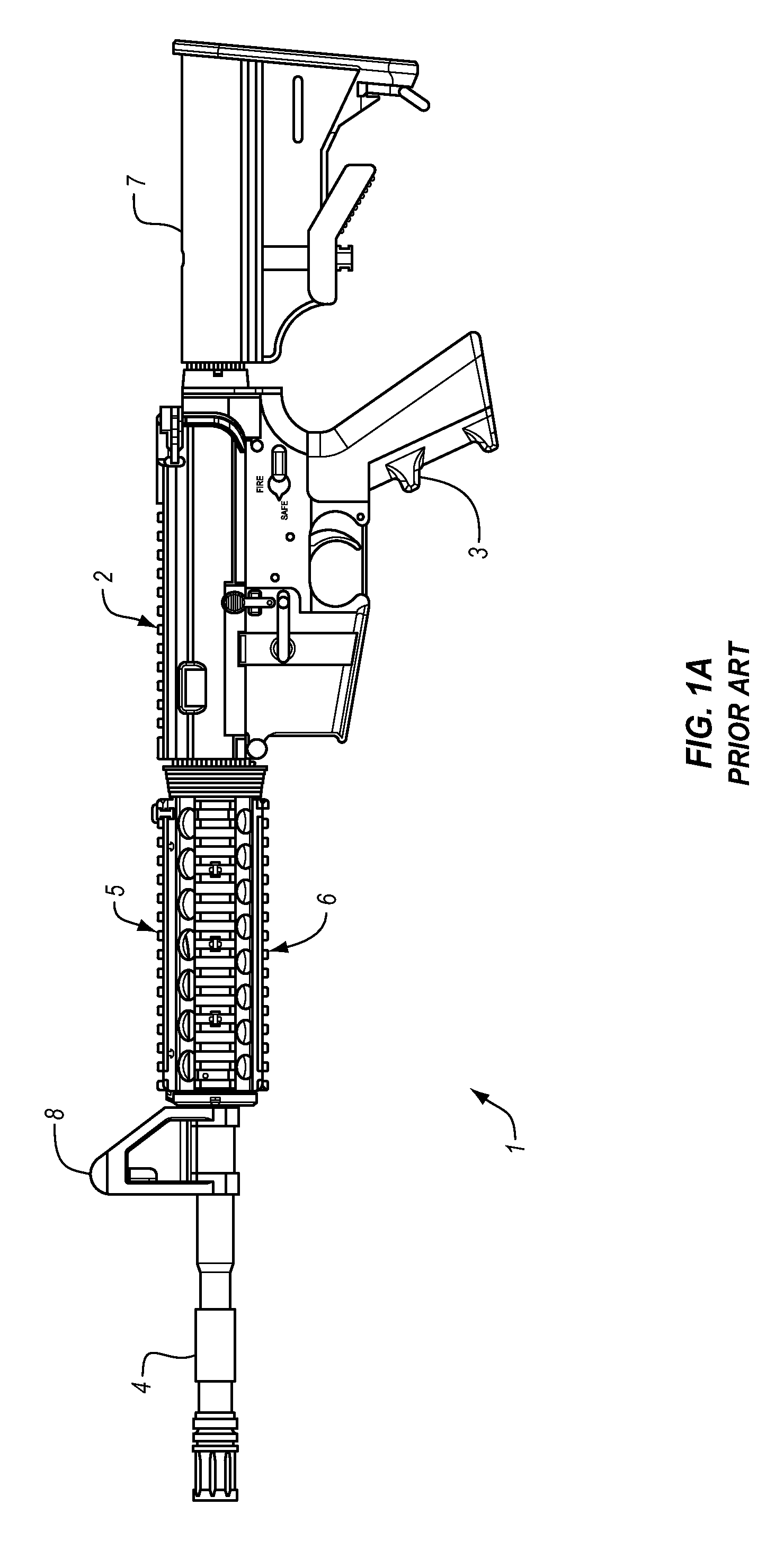System for providing electrical power to accessories mounted on the powered rail of a weapon