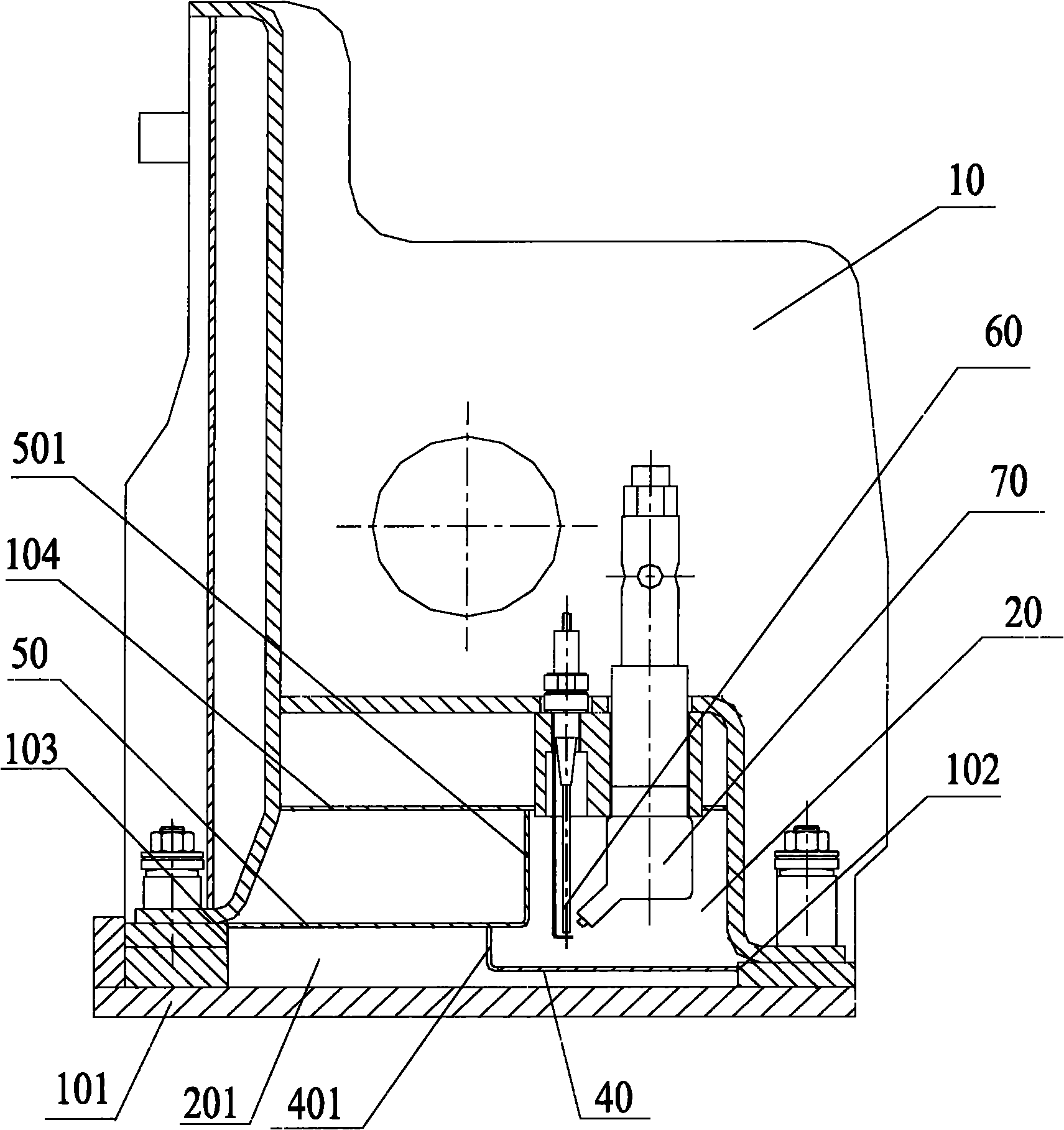 Combustion chamber of paver