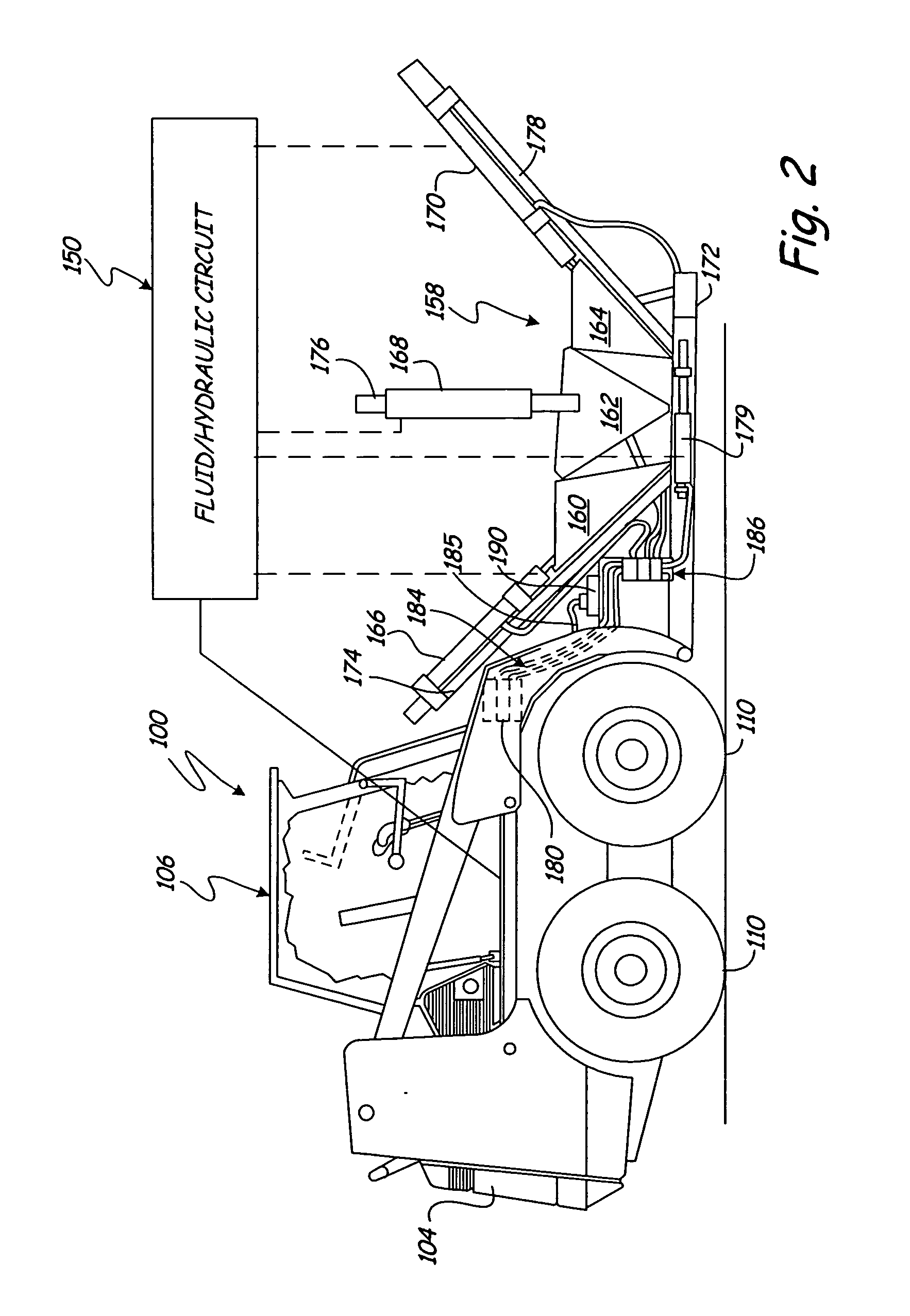 Fluid circuit with multiple flows from a series valve