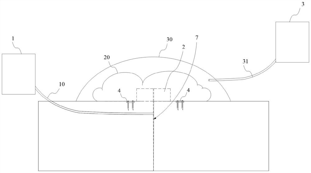 Surgical auxiliary equipment for closing skin wounds in deep fascia of four limbs in seamless mode