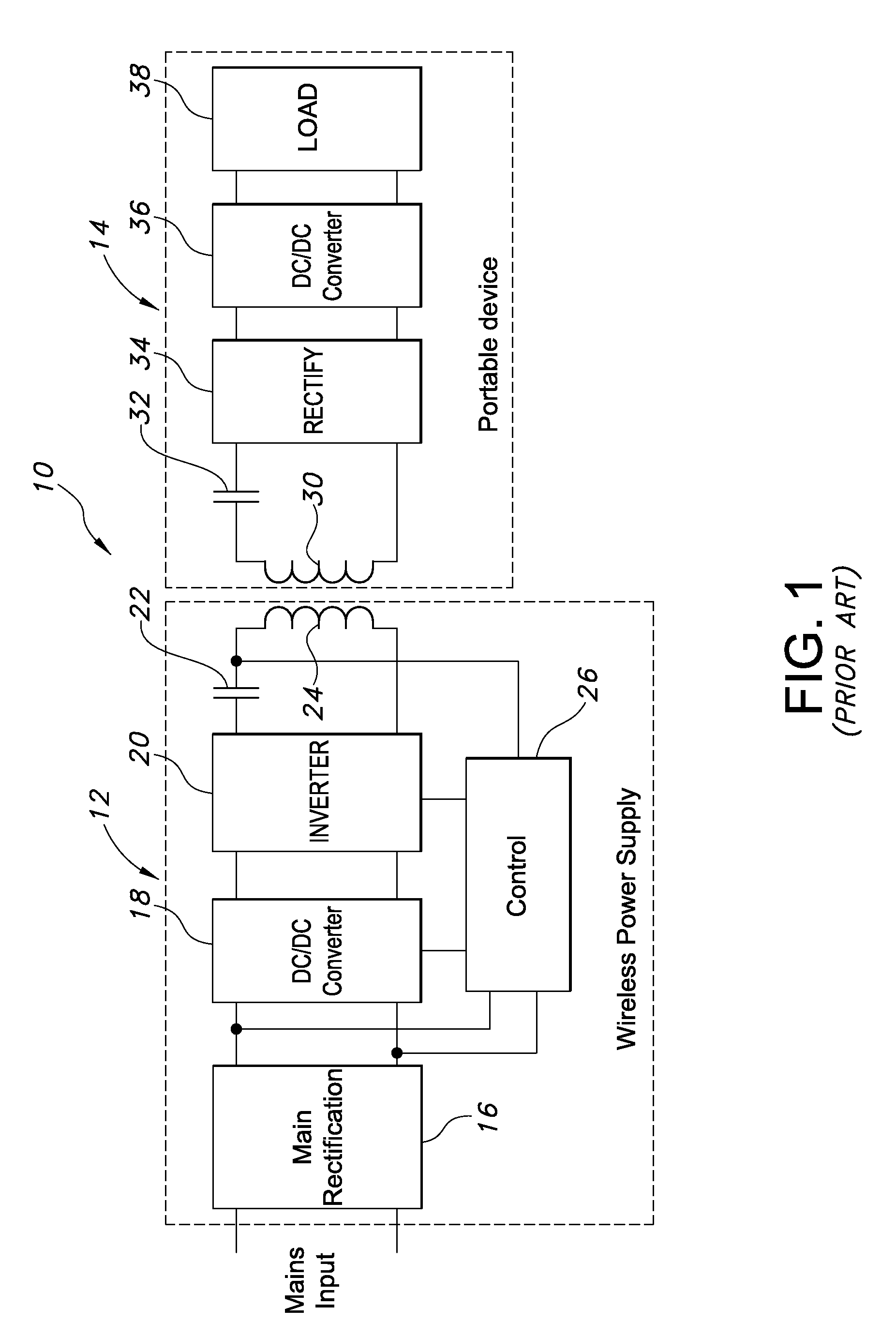 Wireless charging system with device power compliance
