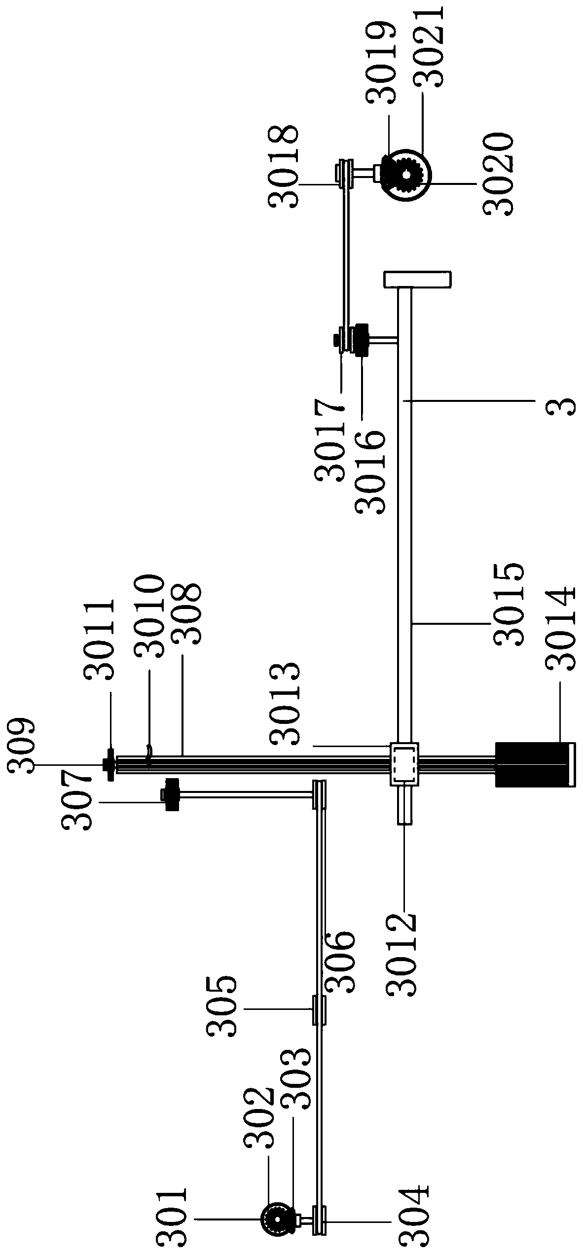 Carton partition plate high-precision automatic unfolding and boxing device for logistics