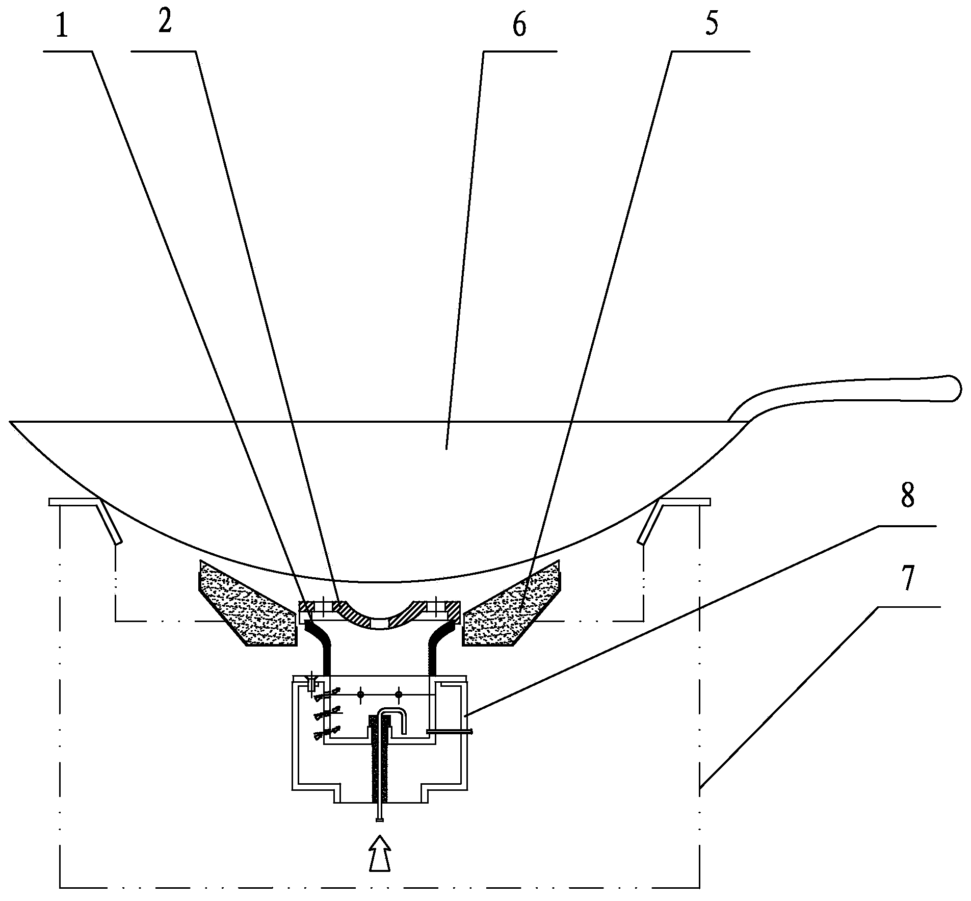 Thermal reaction cover capable of promoting alcohol-based fuel decomposition combustion