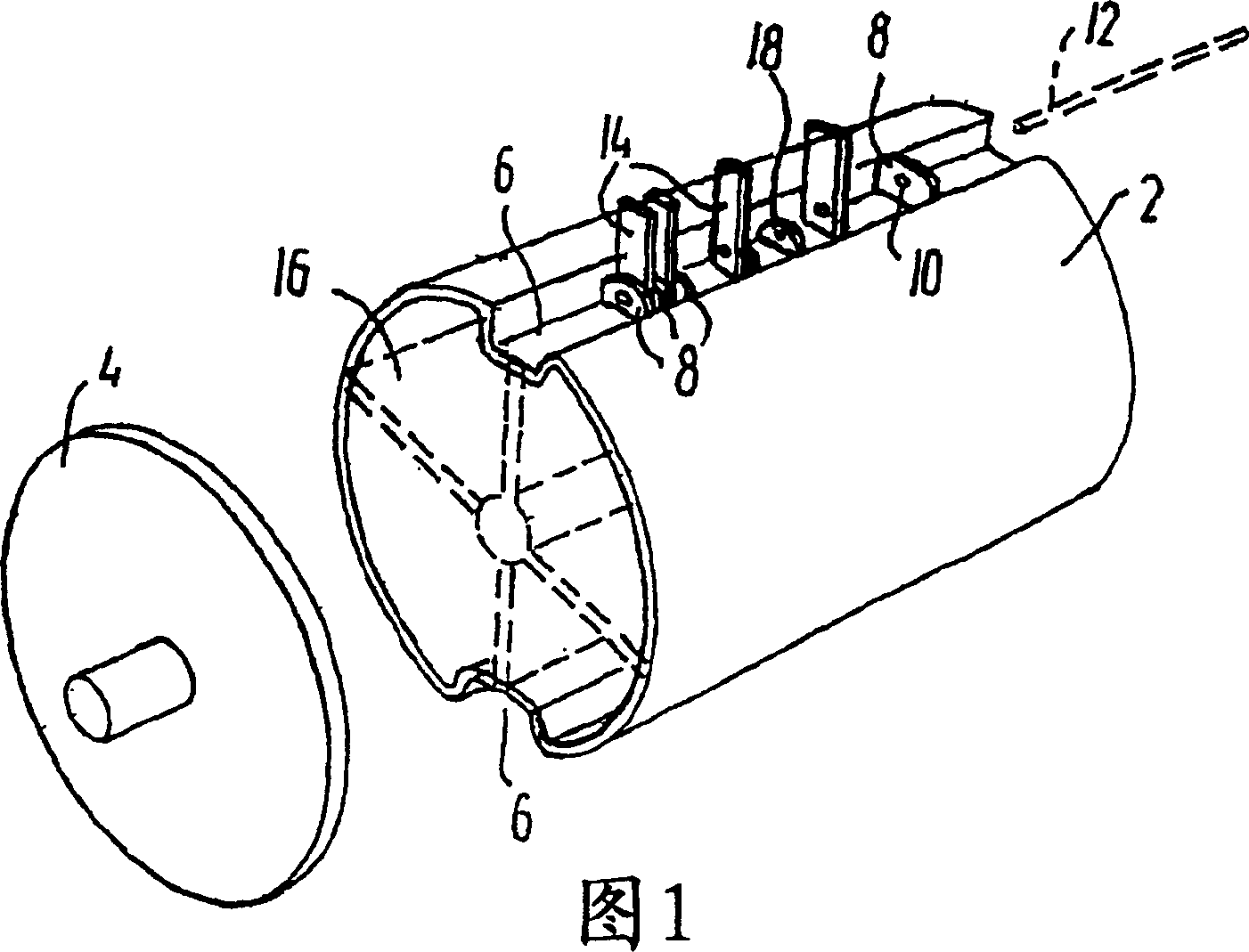 Rotor for hammer- or chopper mill