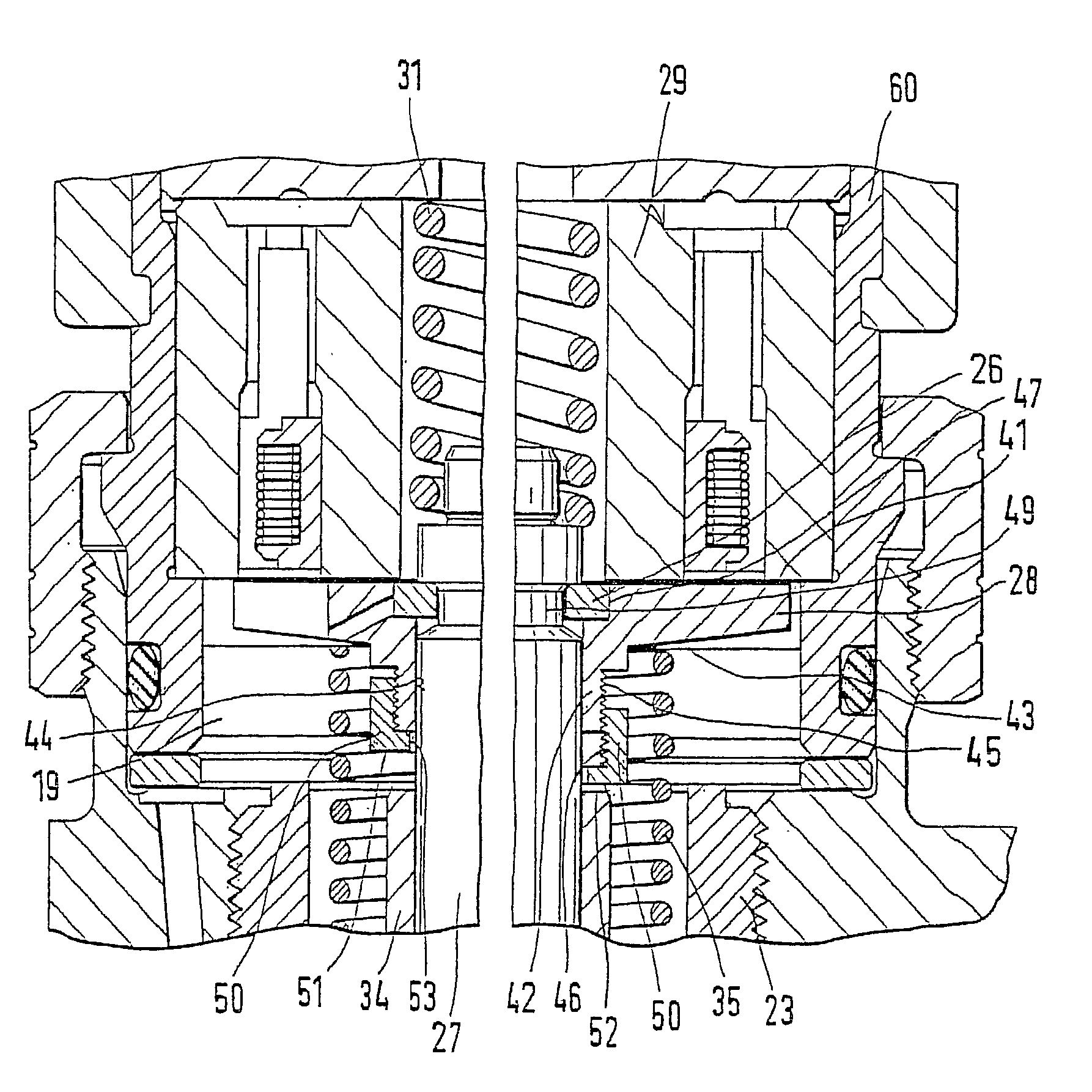 Electrovalve for controlling an injection valve in an internal combustion engine